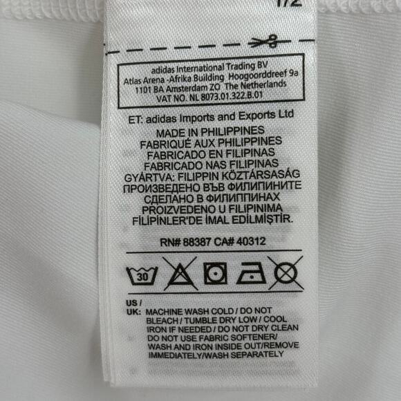 Adidas Performance Techfit Compression Base Layer Top White Size 2XL - Picture 14 of 14